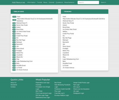 Sears Shc Connect Portal - ADD Resources Sears Shc Connect Portal - ADD Resources