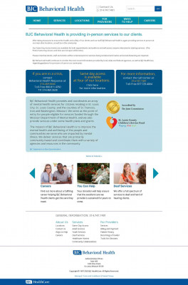 BJC Behavioral Health BJC Behavioral Health