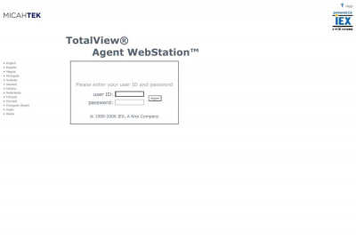 TotalView® Agent WebStation™ TotalView® Agent WebStation™