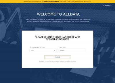 ALLDATA Product Login Center ALLDATA Product Login Center