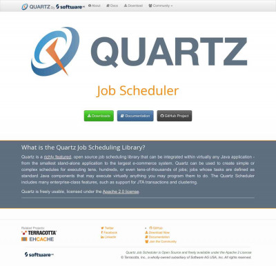 Quartz Enterprise Job Scheduler Quartz Enterprise Job Scheduler