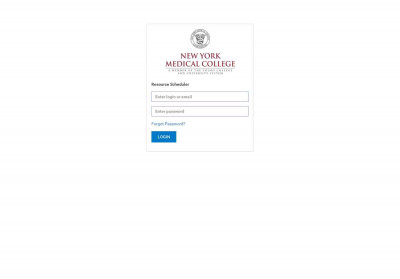Resource Scheduler - Login Resource Scheduler - Login