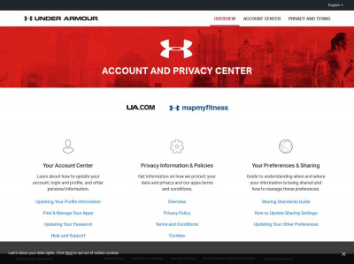 Updating Your Password - Under Armour - Account and ... Updating Your Password - Under Armour - Account and ...