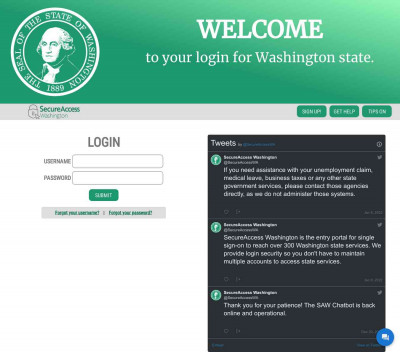 SecureAccess Washington SecureAccess Washington