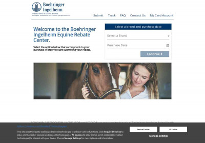 Boehringer Ingelheim Equine Rebate Center Boehringer Ingelheim Equine Rebate Center