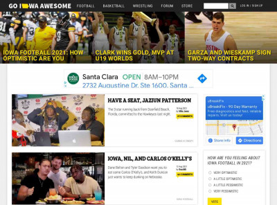iowa hawkeyes vs. illinois fighting stereotypes: tv info, radio ... iowa hawkeyes vs. illinois fighting stereotypes: tv info, radio ...