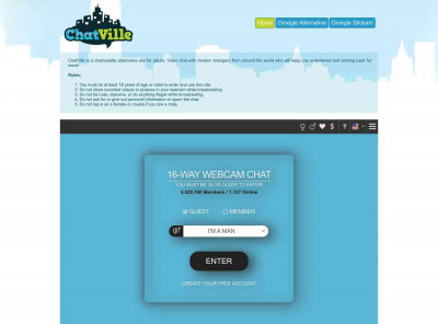 ChatVille - Chatroulette Alternative ChatVille - Chatroulette Alternative
