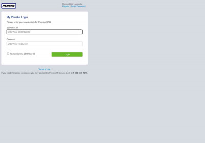 My Penske Sso Login My Penske Sso Login