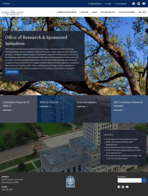 Board of Regents Endowed Professorships Board of Regents Endowed Professorships