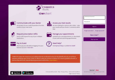 Privacy of Your Health Care Information - CHRISTUS MyChart ... Privacy of Your Health Care Information - CHRISTUS MyChart ...