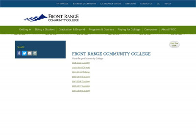 Online Learning - Front Range Community College Online Learning - Front Range Community College