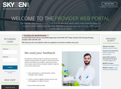 Dental Provider Web Portal - SCION Dental - Skygen USA Dental Provider Web Portal - SCION Dental - Skygen USA