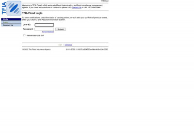 TFIA Flood/Login TFIA Flood/Login