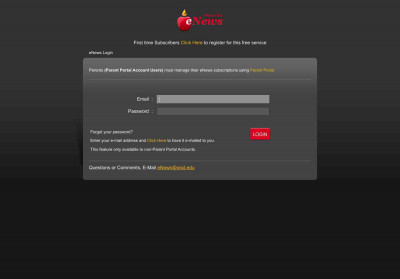 On the Parent Portal scroll down to: - “Student Registration". On the Parent Portal scroll down to: - “Student Registration".
