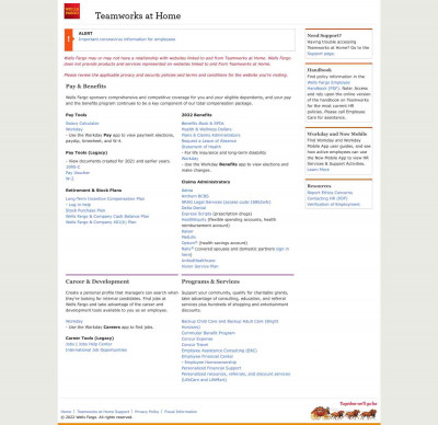 Wells Fargo - Teamworks - Home Wells Fargo - Teamworks - Home