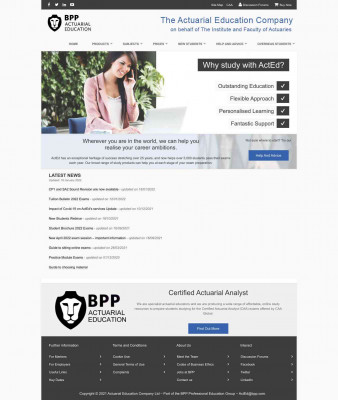 Online Courses: Logging In - Actuarial Education Company Online Courses: Logging In - Actuarial Education Company