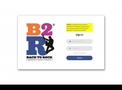 B2R - Login B2R - Login