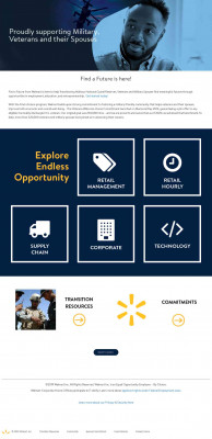 Walmart Military Careers Walmart Military Careers