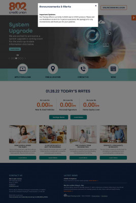 Online Banking - 802 Credit Union Online Banking - 802 Credit Union