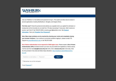 My Washburn - Washburn University My Washburn - Washburn University