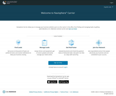 Login - Navisphere® Carrier Login - Navisphere® Carrier