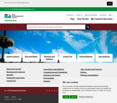 North Northamptonshire Council - Kettering Area North Northamptonshire Council - Kettering Area