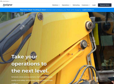 Assignar: Construction operations software Assignar: Construction operations software