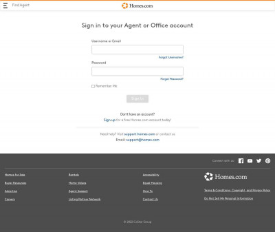 Homes.com Connect Login Homes.com Connect Login