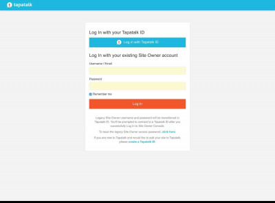 Log In to Tapatalk Log In to Tapatalk