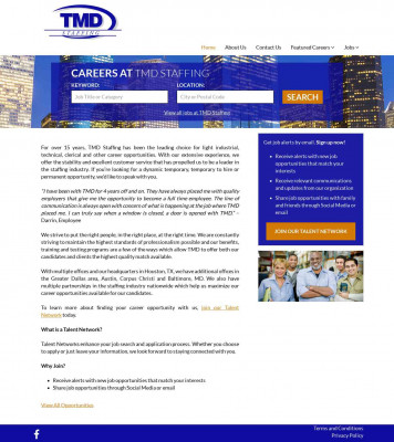 TMD Staffing Talent Network TMD Staffing Talent Network
