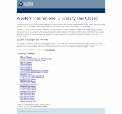 Western International University | West Edu Western International University | West Edu