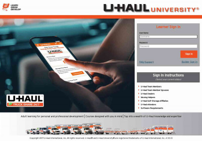 Builder Sign In - U-Haul University Builder Sign In - U-Haul University