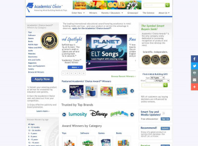 Fit Brains Trainer - Academics' Choice Awards Fit Brains Trainer - Academics' Choice Awards