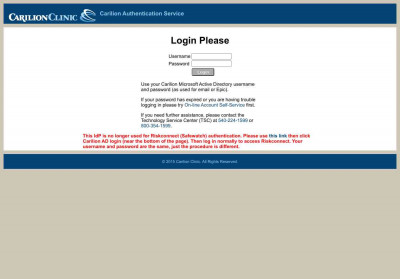 Login Please - Carilion Clinic Login Please - Carilion Clinic