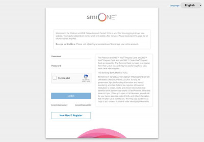 smiONE(TM) Visa Prepaid Card smiONE(TM) Visa Prepaid Card