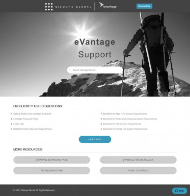 Accessing the eVantage Online Reader Accessing the eVantage Online Reader