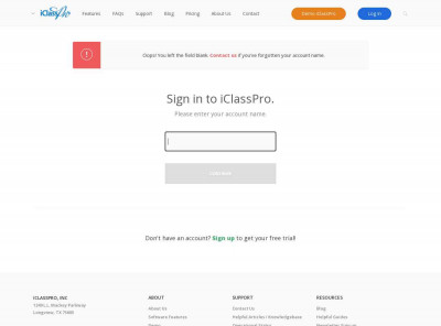Choose Location | Customer Portal - iClassPro Choose Location | Customer Portal - iClassPro