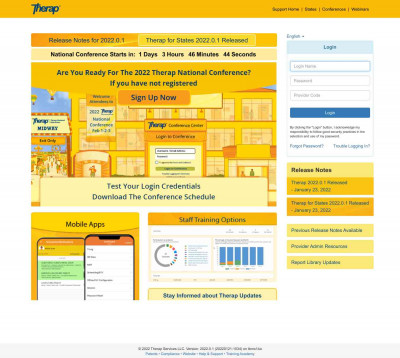 Therap :: Login - Therap Services Therap :: Login - Therap Services