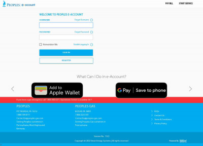 Peoples e-Account Login Peoples e-Account Login