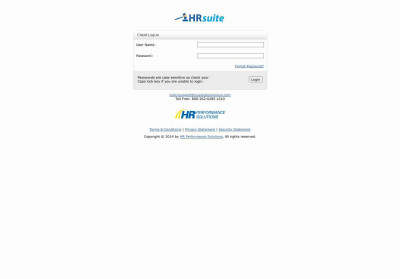 HR Suite: Login - HR Performance Solutions HR Suite: Login - HR Performance Solutions