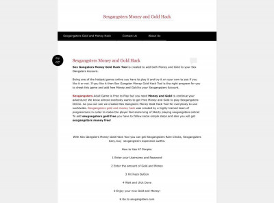 Sexgangsters Money and Gold Hack - WordPress.com Sexgangsters Money and Gold Hack - WordPress.com