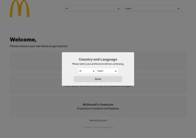 MCD login MCD login