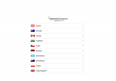 Login - Spectrum Therapeutics Login - Spectrum Therapeutics