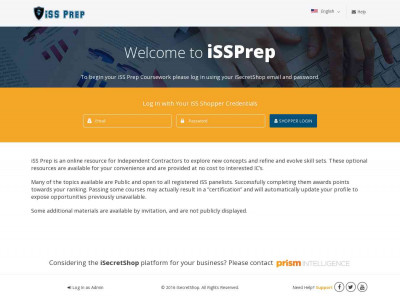 Welcome to iSSPrep! Welcome to iSSPrep!