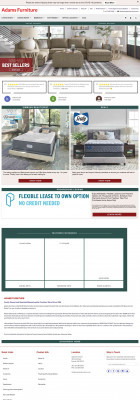 Payment on Account - Adams Furniture Payment on Account - Adams Furniture