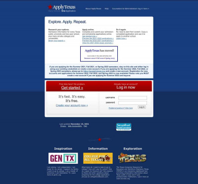 undergraduate admissons - ApplyTexas undergraduate admissons - ApplyTexas