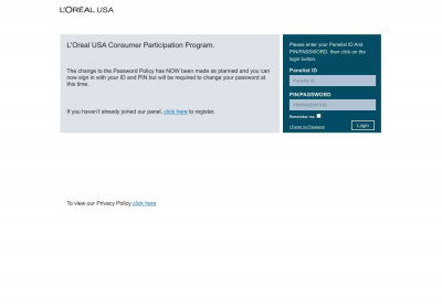 Welcome - L'Oreal Consumer Testing Welcome - L'Oreal Consumer Testing