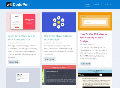 Login Form Page Design with HTML and CSS - w3CodePen Login Form Page Design with HTML and CSS - w3CodePen