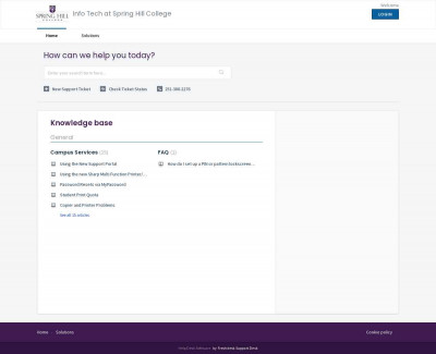 Password Resets via MyPassword - Info Tech at Spring Hill ... Password Resets via MyPassword - Info Tech at Spring Hill ...