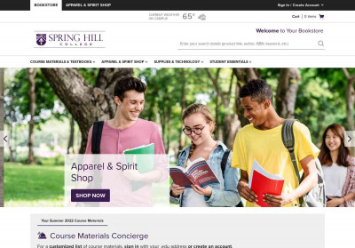 Apparel, Gifts & Textbooks | Spring Hill College 267 Apparel, Gifts & Textbooks | Spring Hill College 267